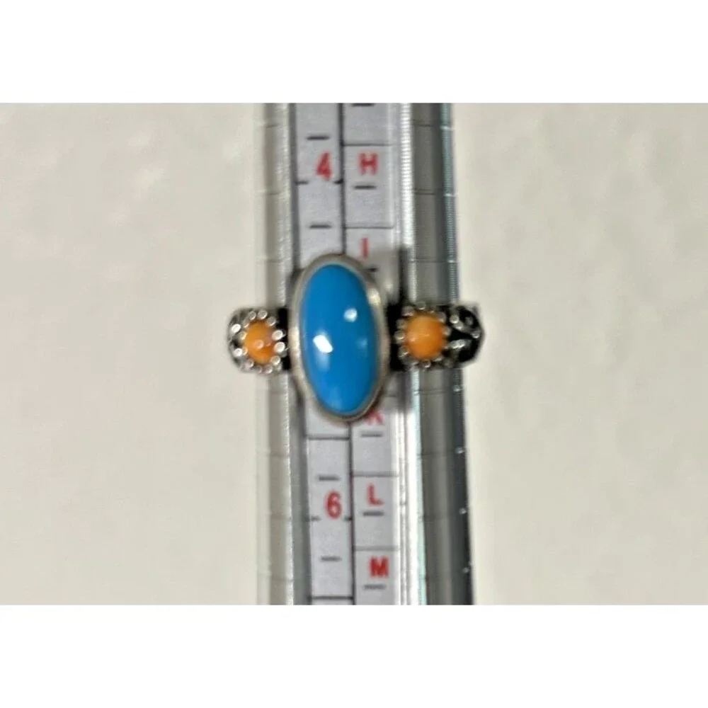 Carolyn Pollack Southwestern-Style .925 Sterling Silver Ring